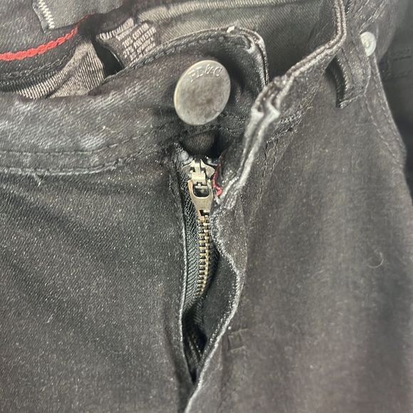 Black Slim Stretch Jeans - Picture 5 of 8